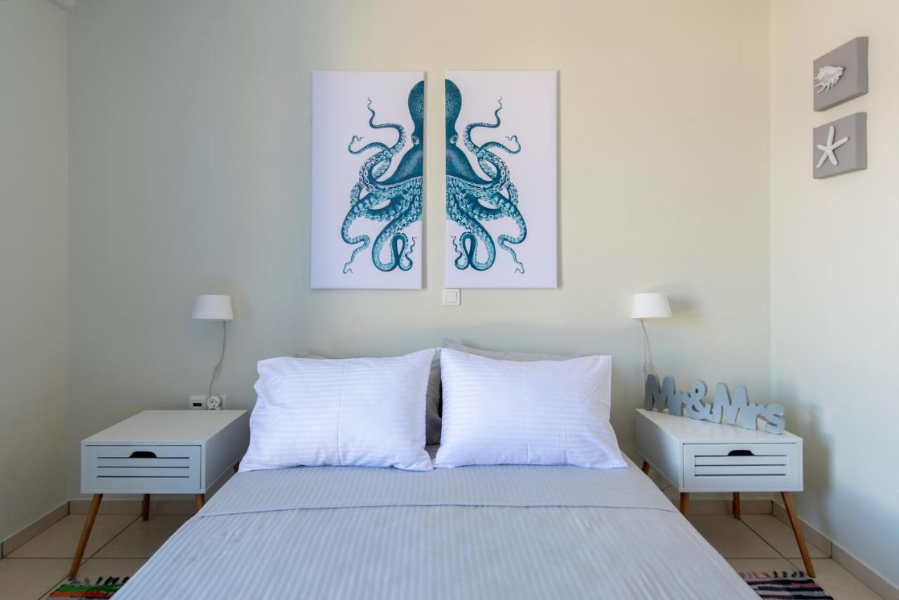 Splash With Amazing Sea Views In Piso Livadi Exterior photo
